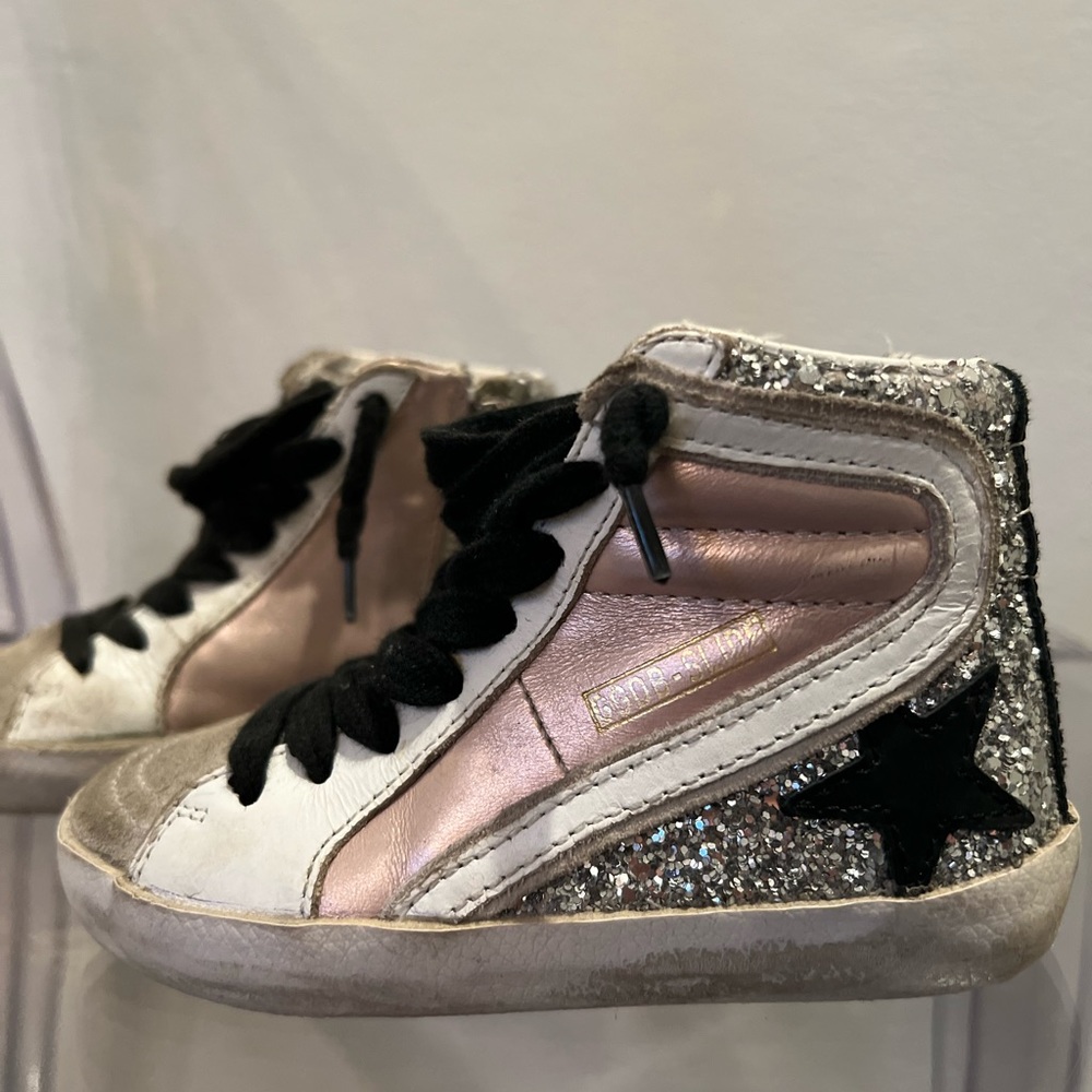 Golden Goose, Toddler High-tops, Size Euro 23 (7 US)